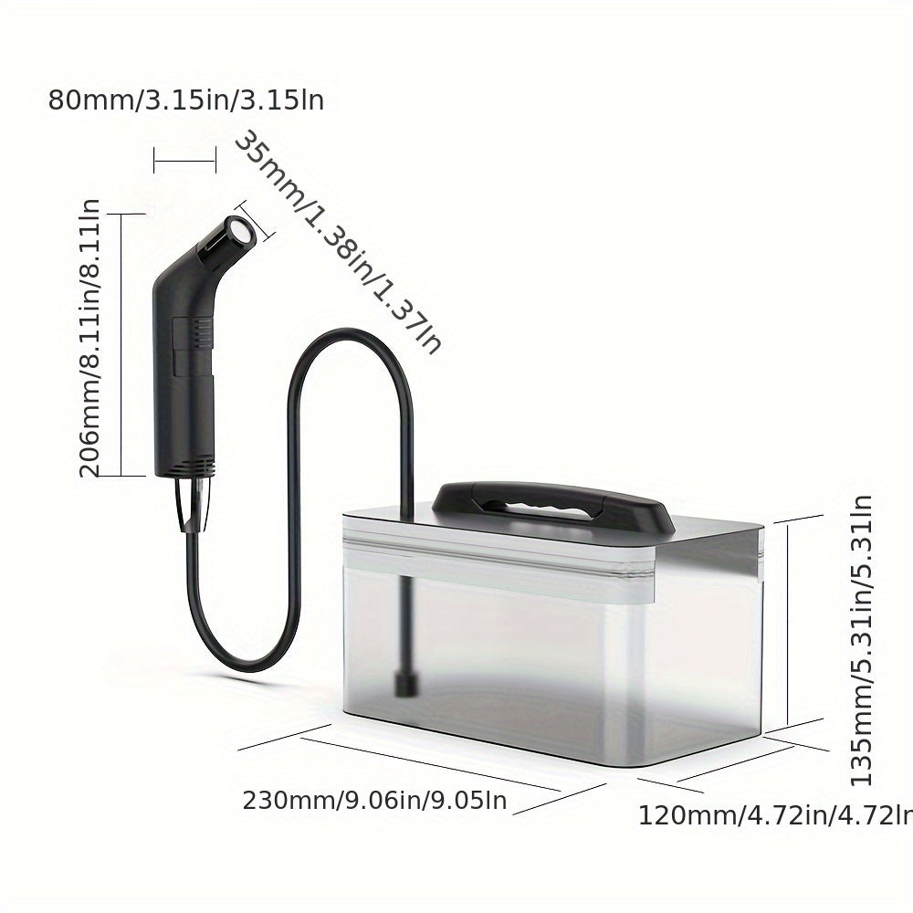 Bidet Portable Électrique 2.3L – Hygiène Parfaite Partout