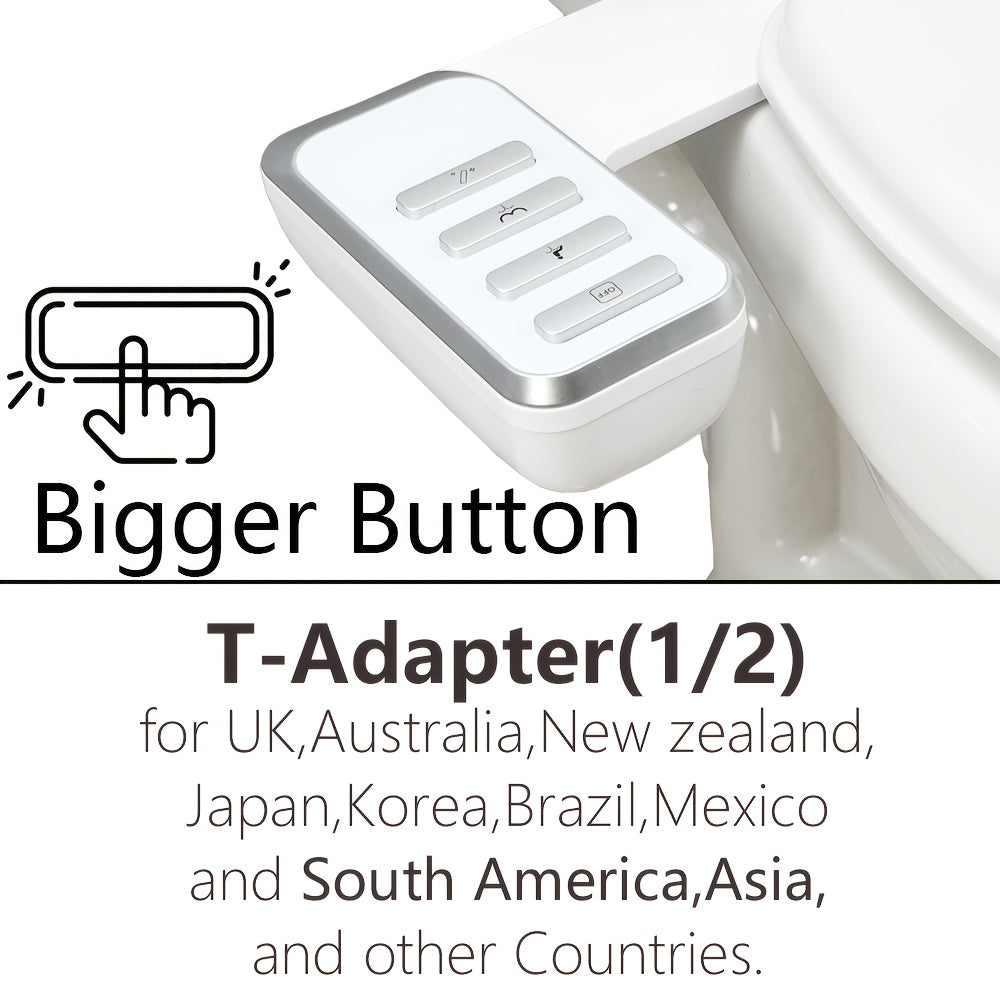 Kit Adaptateur Universel pour Bidet – Modèles Européens 3/8” (Séries TM & T-Pro)