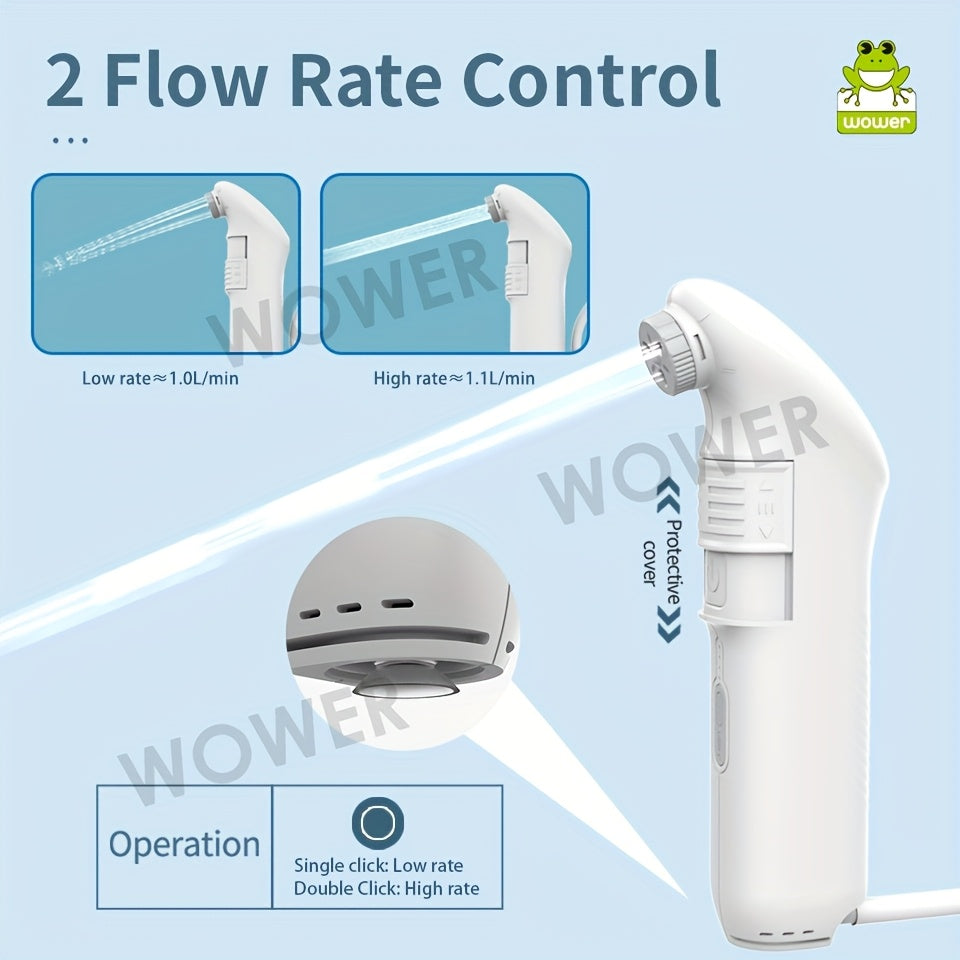Bidet Portable Électrique – Rechargeable & Étanche IPX6 (2,5L)