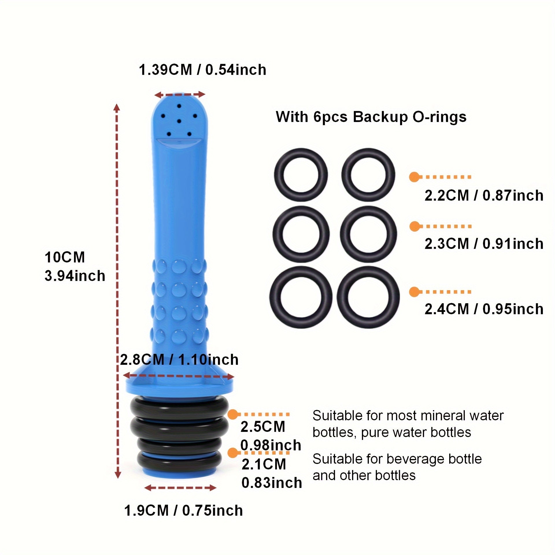 Embout Pulvérisateur Universel pour Bouteille – Hygiène Portable Sans Électricité