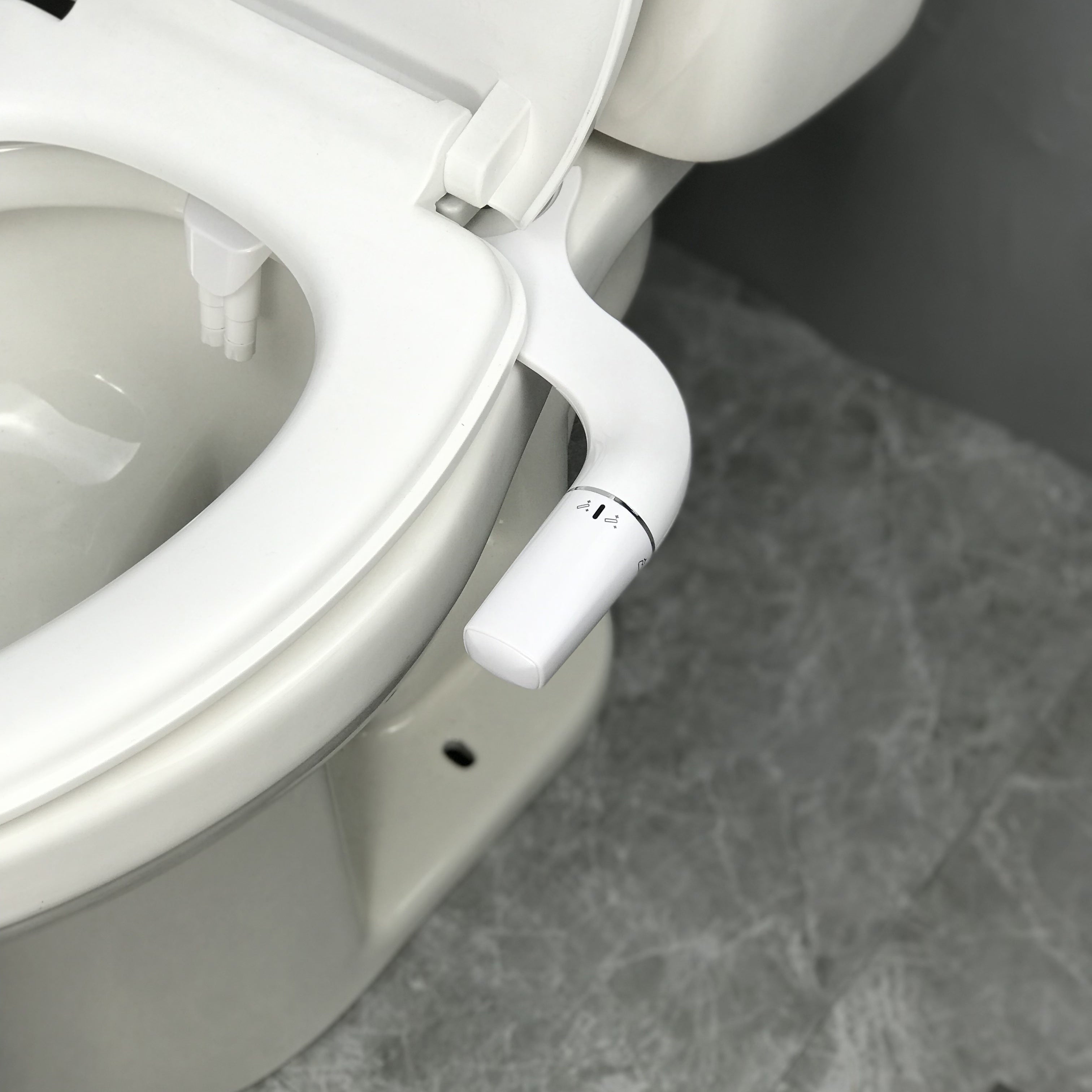 Bidet Mécanique à Commande Gauche – Jet Hygiénique à Eau Froide (Adaptateur 3/8” Inclus)