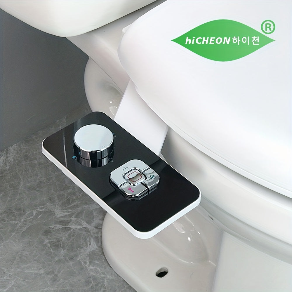 Bidet Mécanique Ultra Fin – Double Jet à Eau Froide avec Adaptateur Métallique 3/8