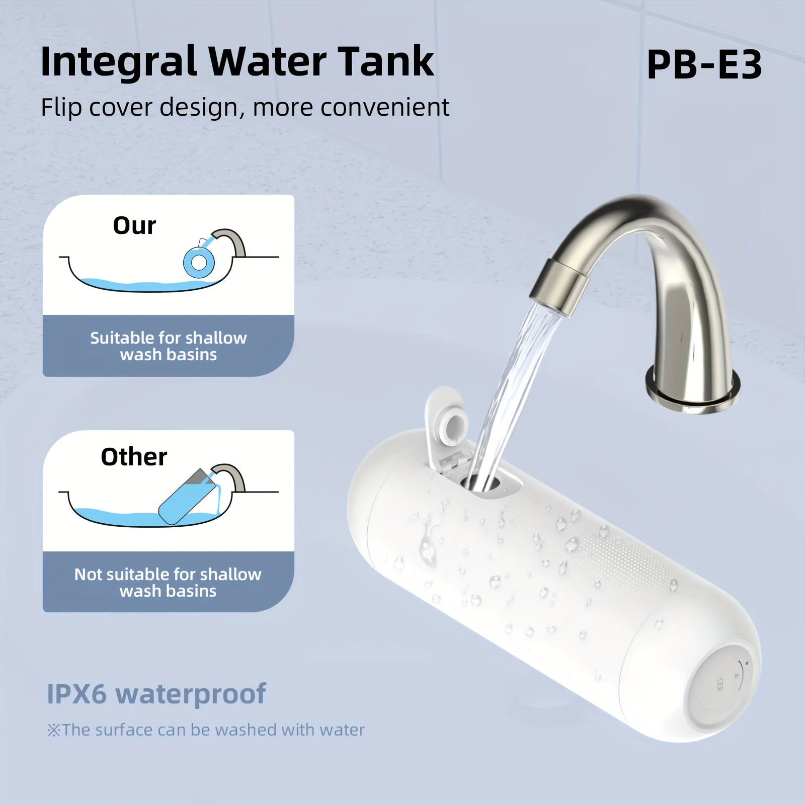Bidet Portable Électrique Pliable – Rechargeable & Haute Pression (200 ml)