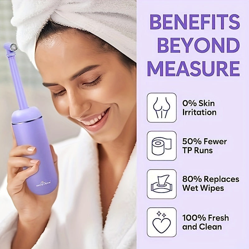 Bidet Manuel Portable 380 ml – Hygiène & Confort Sans Électricité
