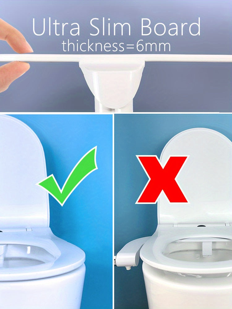 Bidet Mécanique à Double Jet – Lavage Arrière & Féminin | Adaptateur 3/8” EU Inclus