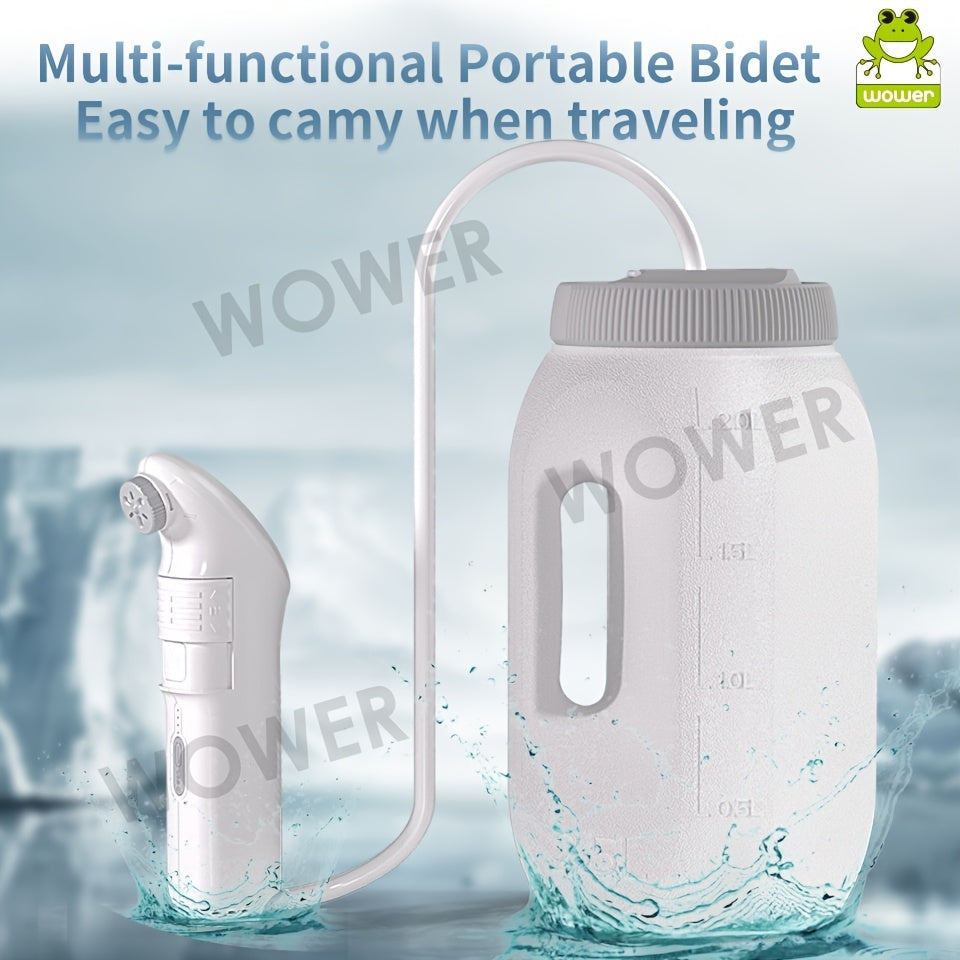 Bidet Portable Électrique – Rechargeable & Étanche IPX6 (2,5L)