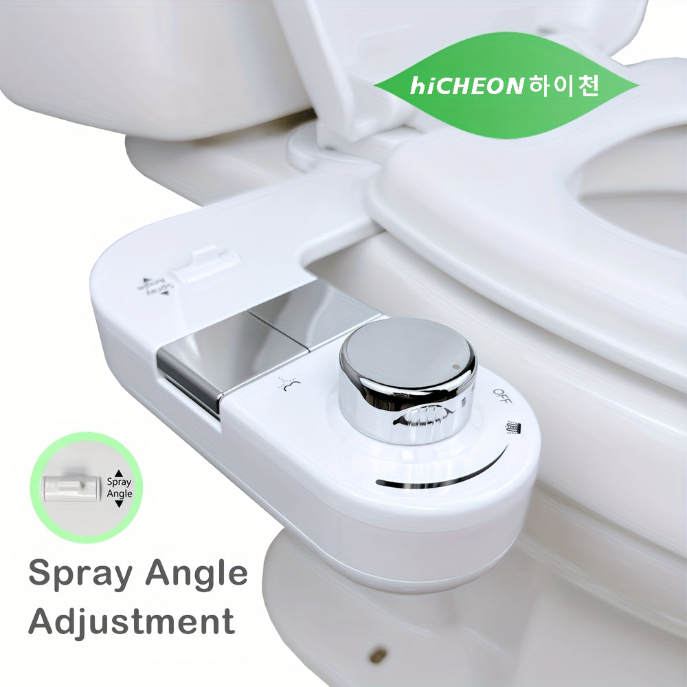 Bidet Mécanique Réglable – Double Jet & Angle Ajustable (avec Adaptateur Métallique 3/8”)