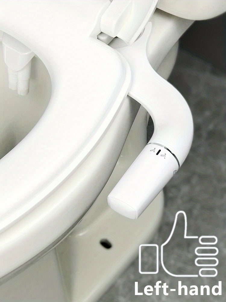 Bidet Mécanique à Commande Gauche – Jet Hygiénique à Eau Froide (Adaptateur 3/8” Inclus)