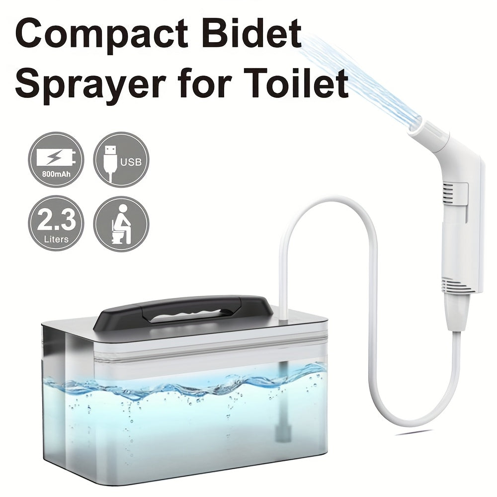 Bidet Portable Électrique 2.3L – Hygiène Parfaite Partout