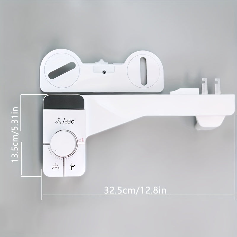 Bidet Mécanique à Double Jet – Lavage Arrière & Féminin | Adaptateur 3/8” EU Inclus