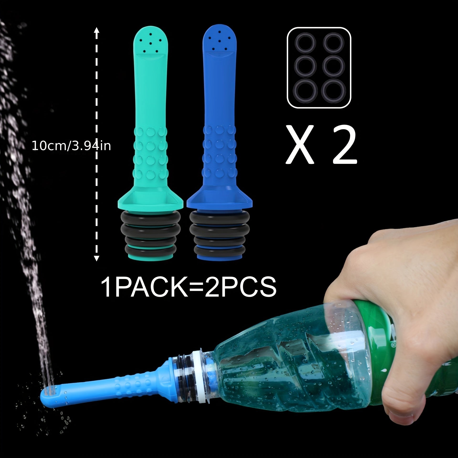 Embout Pulvérisateur Universel pour Bouteille – Hygiène Portable Sans Électricité
