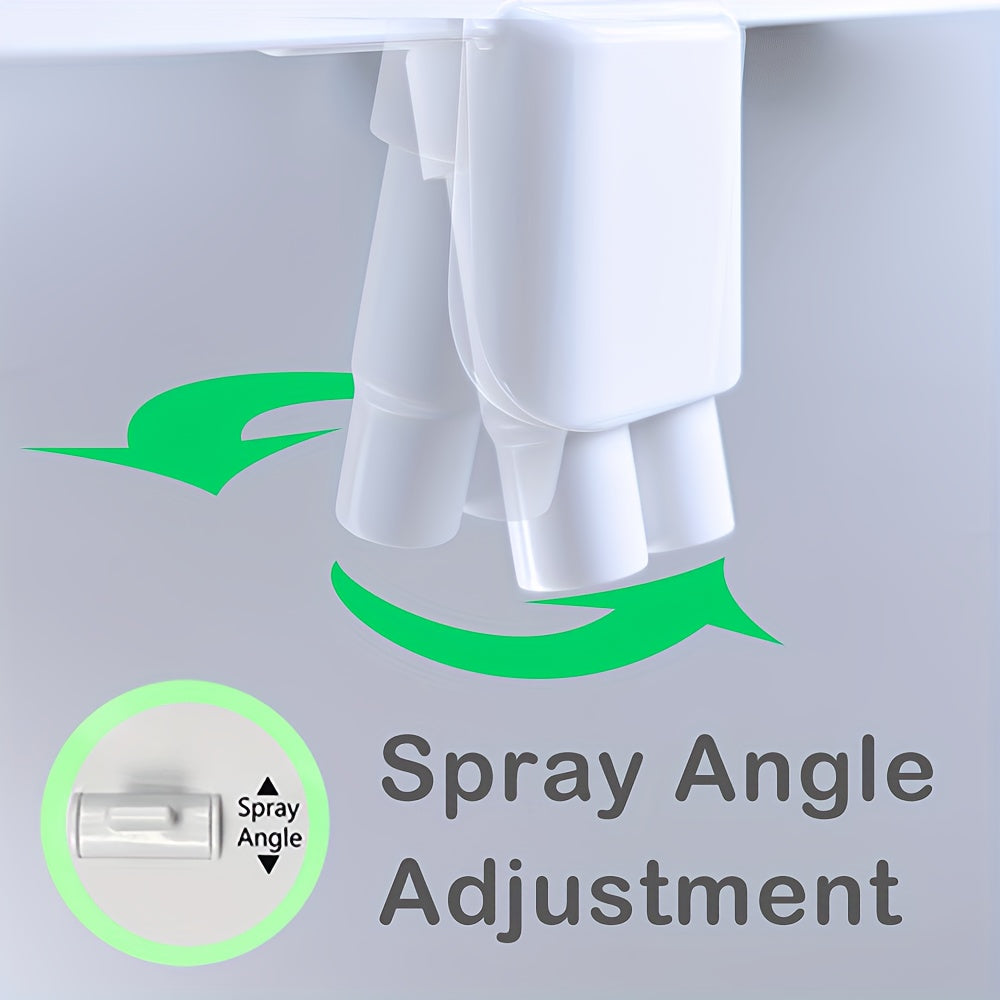 Bidet Mécanique Réglable – Double Jet & Angle Ajustable (avec Adaptateur Métallique 3/8”)