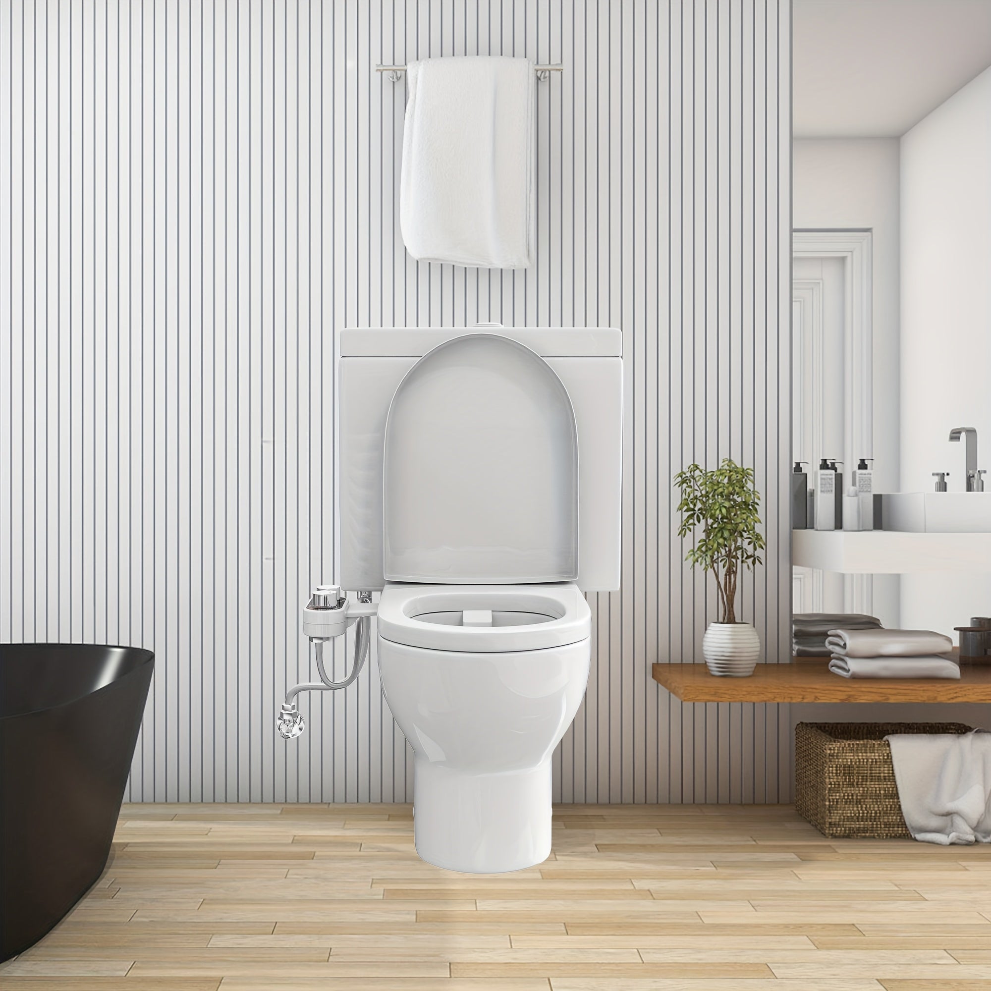 Bidet Mécanique à Double Commande – Jet Hygiénique à Température Réglable