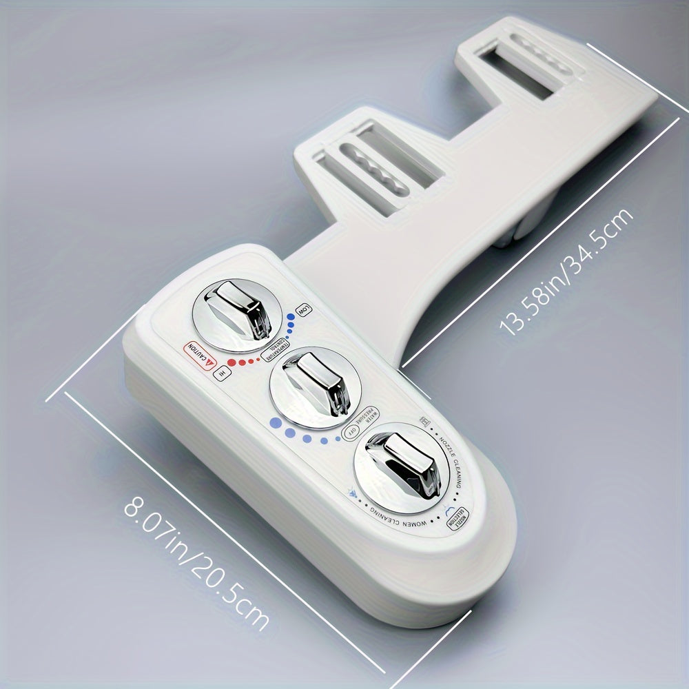 Bidet à Double Jet – Eau Chaude & Froide avec Contrôle de Température et Buse Autonettoyante