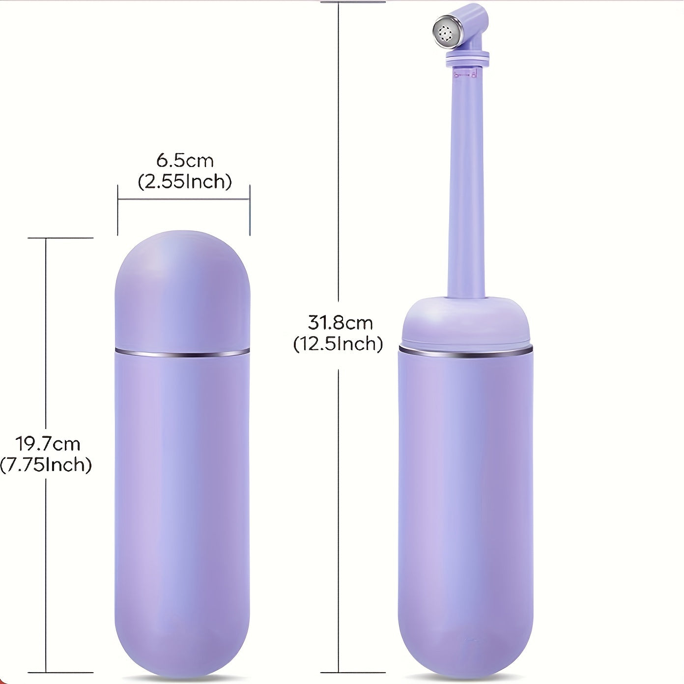 Bidet Manuel Portable 380 ml – Hygiène & Confort Sans Électricité