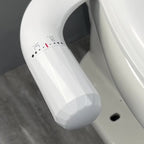 Bidet Mécanique à Eau Froide – Double Jet Hygiénique & Pression Réglable (Adaptateur 3/8” EU)