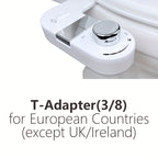Bidet Mécanique Réglable – Double Jet & Angle Ajustable (avec Adaptateur Métallique 3/8”)