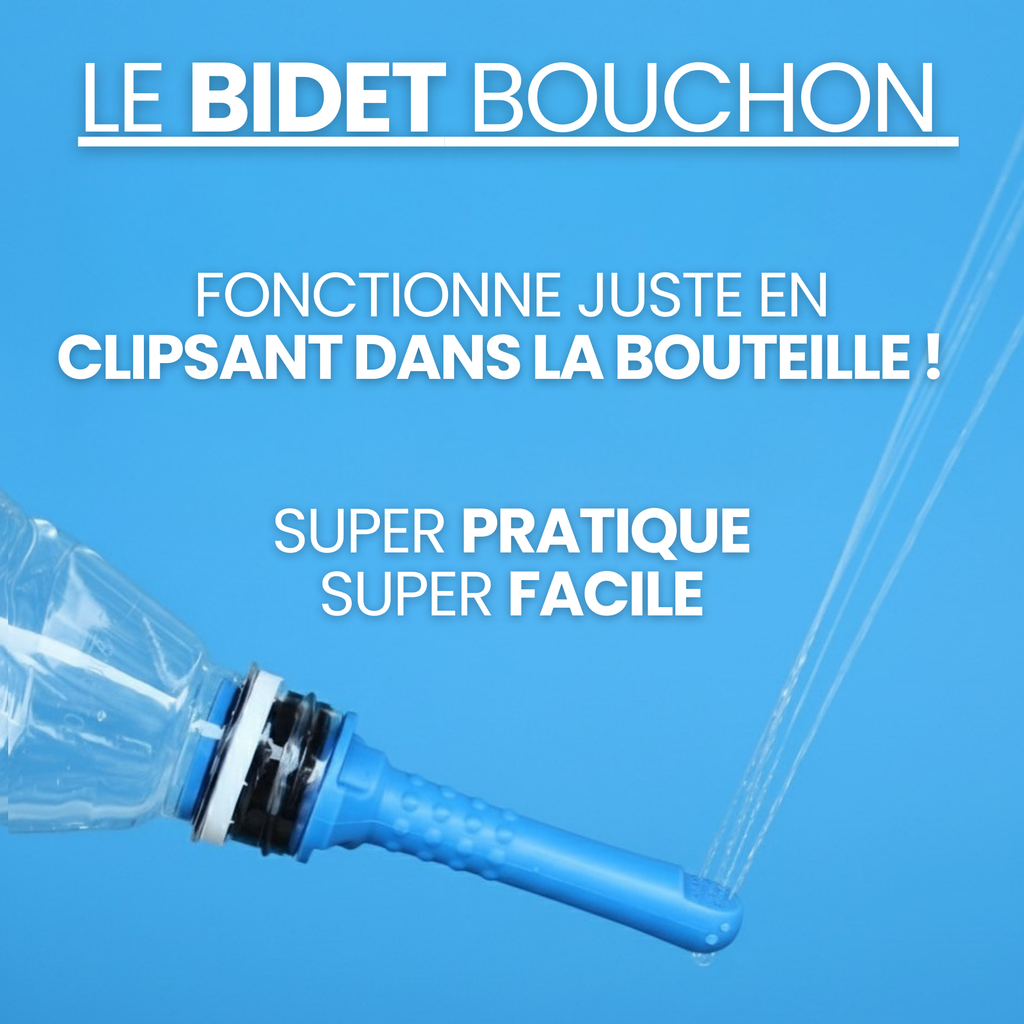 Embout Pulvérisateur Universel pour Bouteille – Hygiène Portable Sans Électricité