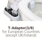 Bidet à Eau Chaude & Froide – Contrôle de Température et Double Jet Lavant (Adaptateur Européen 3/8”)