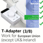 Bidet Mécanique à Double Jet – Lavage Arrière & Féminin | Adaptateur 3/8” EU Inclus