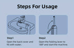 Bidet Portable Électrique Pliable – Rechargeable & Haute Pression (200 ml)