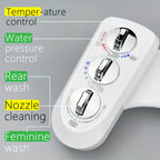 Bidet à Double Jet – Eau Chaude & Froide avec Contrôle de Température et Buse Autonettoyante