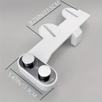 Bidet Mécanique à Double Commande – Jet Hygiénique à Température Réglable
