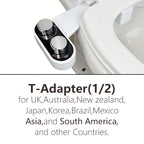 Bidet Mécanique à Double Commande – Jet Hygiénique à Température Réglable