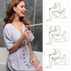 Pulvérisateur de Bidet en Acier Inoxydable – Kit Complet avec Robinet & Tuyau 1,5 m